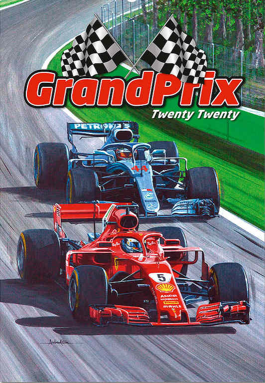 Formel-1 Wandkalender 2020 Grand Prix Motorsport Kunst