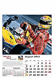 F1 Grand Prix Kalender 2013 August