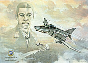 JG-74 Moelders Phantoms, F-4F Phantoms Luftfahrt-Kunstdruck von Friedl Wuelfing
