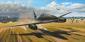 Outrun the Eagles - Messerschmitt Me 262 Luftfahrtkunst von Garreth Hector