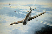 Air Aces FW 190D-12, Kunstdruck von Mark Postlethwaite