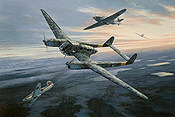 RLM Focke-Wulf Fw 189 aviation art print by Mark Postlethwaite