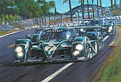 Bentley Invincible Le Mans 2003, Motorsport Kunstdruck von Nicholas Watts