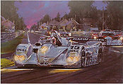 Le Mans 1999, BMW motorsport art print by Nicholas Watts