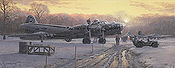 Those Golden Moments, B-17G aviation art print by Philip E West