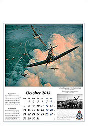 Aircraft Calendar 2013 October, by Robert Taylor