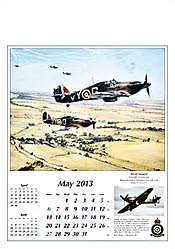 Aviation Art Calendar 2013 May