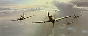 Opening Sky, P-51 Mustang Luftfahrtkunst von Robert Taylor