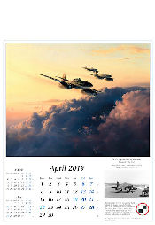 Flugzeug Kalender 2019 Reach for the Sky Me 262 Robert Taylor April