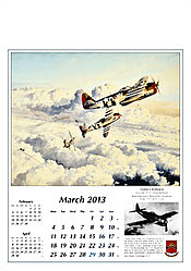 Reach for the Sky Calendar 2013 - March