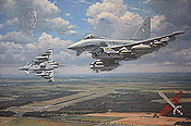 Boelcke's Bombers, Eurofighter JaboG 31 Luftfahrtkunst von Ronald Wong