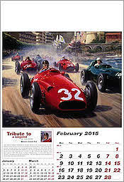 Februar Maserati Grand Prix Formel-1 Kalender 2015 von Tony Smith