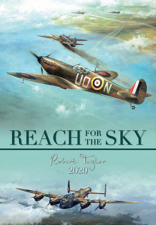 Reach for the Sky 2020 Flugzeug Kalender Luftfahrtkunst von Robert Taylor
