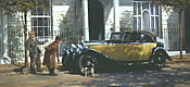 The Connoisseurs, Rolls Royce Phantom II automobile art print by Alan Fearnley