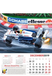 F1 Calendar 2019 Monaco Grand Prix 1984 - December