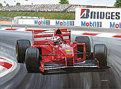 Formel-1 Wandkalender Grand Prix 2022 - August