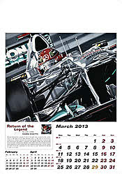 F1 Grand Prix Kalender 2013 März