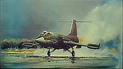 F-104G Starfighter der Luftwaffe - Luftfahrtkunst von Michael Rondot