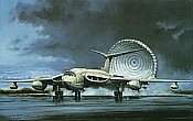 Victor Farewell Handley Page Victor RAF Luftfahrt-Kunstdruck von Michael Rondot