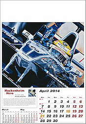 Formel-1 Grand Prix Kalender-2014, Ralf Schumacher im Williams-BMW