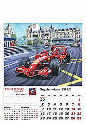 F1 Grand Prix Kalender 2013 September