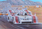 Let George Do it, Porsche 917-10K Can Am Serie Motorsport Kunstdruck von Nicholas Watts