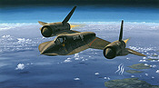 Habu 972, Lockheed SR-71 aviation art print by Philip E West