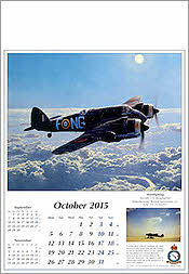 Aviation Art Calendar 2015 Bristol Beaufighter von Robert Taylor