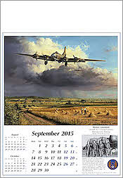 Aviation Art Kalender 2015 B17 Flying Fortress von Robert Taylor