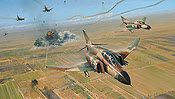 Double Strike - Israeli Air Force F-4 Phantoms - Luftfahrtkunst von Robert Taylor