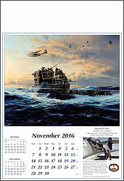 Flugzeug Kalender 2016 November PBY Catalina Aviation Art von Robert Taylor
