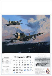 Luftfahrt Kunst Kalender 2015, P47-Thunderbolt von Robert Taylor
