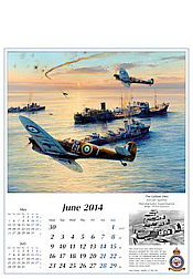 Reach for the Sky Calendar 2014, Spitfire Aviation Art by Robert Taylor