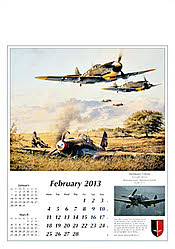 Robert Taylor Luftfahrt Kalender 2013 - Februar