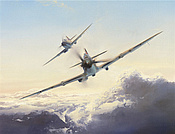 Reach for the Sky Aircraft Calendar 2022 Supermarine Spitfire - March