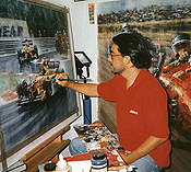 Juan Carlos Ferrigno, Motorsport Artist